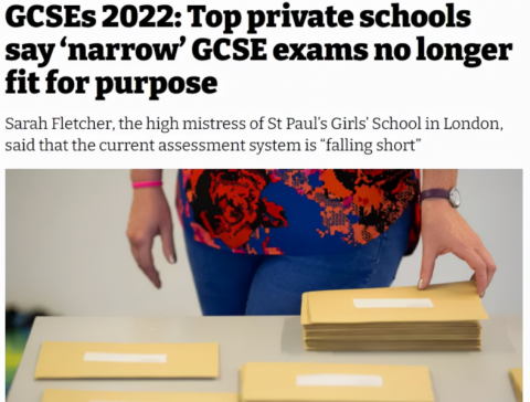 2021英国私校GCSE排名TOP10